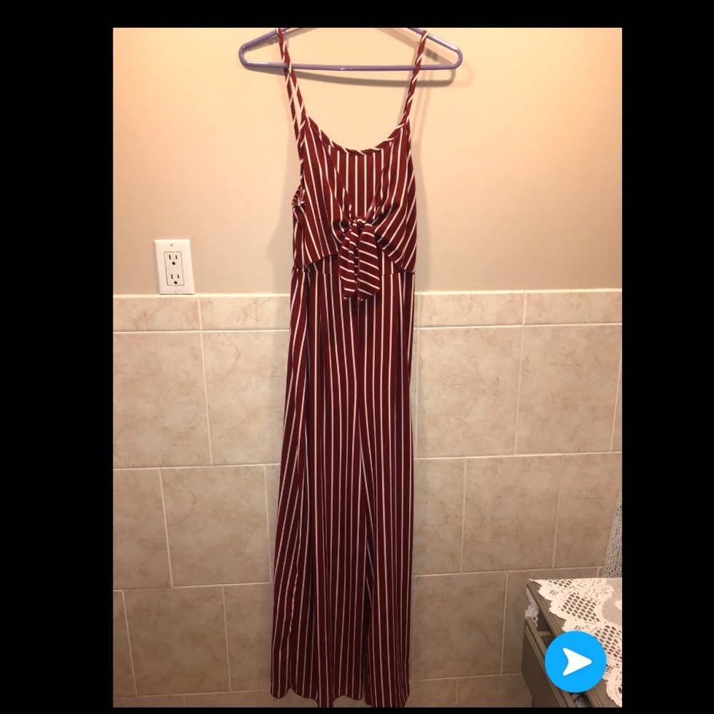 Romper with long pant bottom